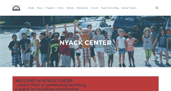 Desktop Screenshot of nyackcenter.org